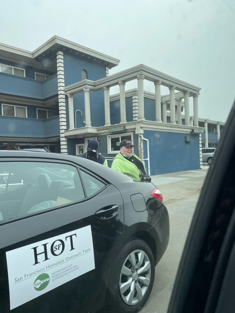 Intimidation of Occupation, San Francisco -style (Ocean Beach 2022)